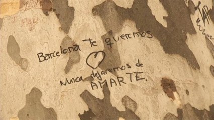 Las Ramblas, un año después del 17-A