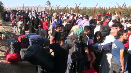 25 bin Suriyeli, bayram için ülkesine gitti