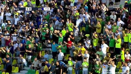 Ivan Trickovski Goal - AEK Larnaca vs Sturm Graz 1-0 16/08/2018