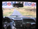 Mark Higgins flat out in his Vauxhall Nova! Manx International Rally 1992