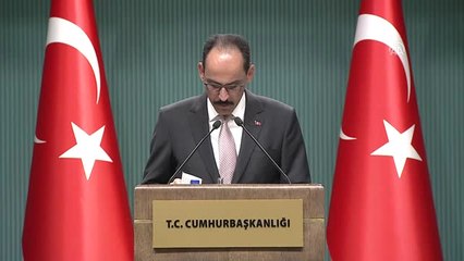 Cumhurbaşkanlığı Sözcüsü Kalın: "Türkiye, Kimseyle Bir Ekonomik Savaş Peşinde Değildir"