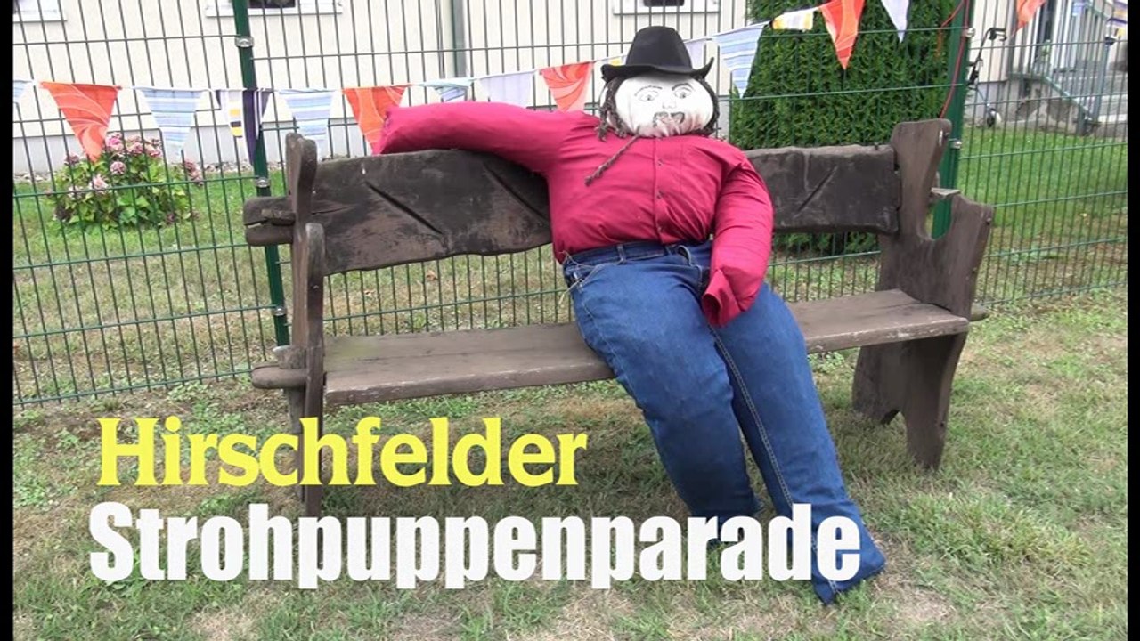 Hirschfelder strohpuppenparade