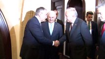 TBMM Başkanı Yıldırım, KKTC Cumhurbaşkanı Akıncı ile görüştü - LEFKOŞA