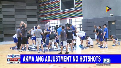 SPORTS BALITA: Akma ang adjustment ng Hotshots
