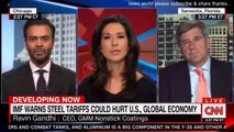 BREAKING NEWS IMF WARNS STEEL TARIFFS COULD HURT U.S GLOBAL ECONOMY, CNN NEWS