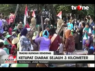 Warga Rembang Gelar Tradisi Kupatan Kendeng
