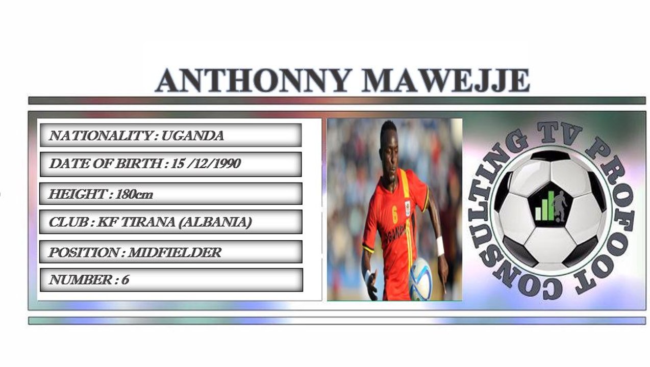 TONNY MAWEJJE●II Best Skills & Passes II● KF TIRANA (ALBANIA)
