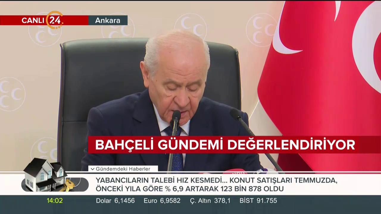 Devlet Bahçeli konuşuyor