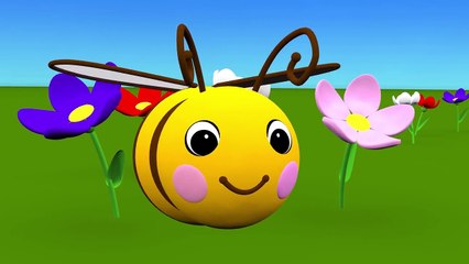 Fruits for kids children to learn. 3D animated picture show. Cartoons for babies. Learn English