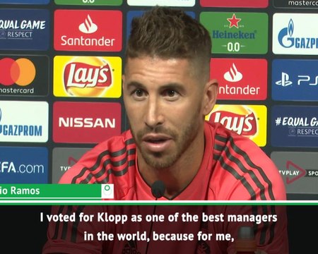 SOCIAL: Football: Klopp should relax, he's one of the best managers - Ramos