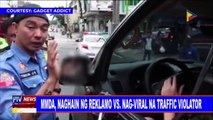 MMDA, naghain ng reklamo vs. nag-viral na traffic violator