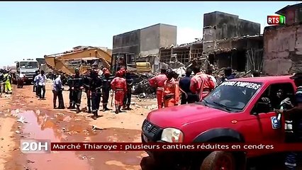 Marche Thiaroye : plusieurs cantines réduites en cendres