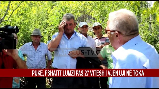 PUKË , FSHATIT LUMZI PAS 27 VITESH I VJEN UJI NË TOKA