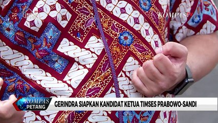 Gerindra Siapkan Kandidat Ketua Timses Prabowo-Sandi