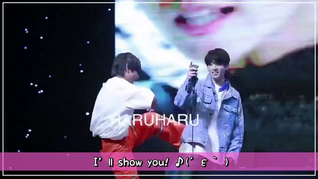 テテとARMYの秘密のサイン⁉️「So show me! ...」【防弾少年団 BTS】