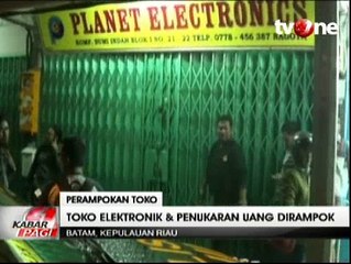 Rampok Bersenjata Gasak Rp2,7 Miliar di Batam