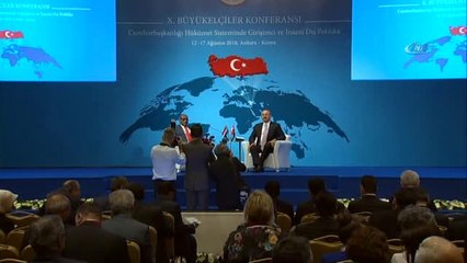 Sudan Dışişleri Bakanı, 10. Büyükelçiler Toplantısı'nda Konuştu