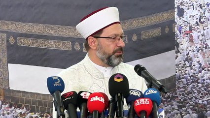 Diyanet İşleri Başkanı Erbaş, hacda dini liderlere hitap edecek - MEKKE