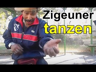 Ein Zigeuner tanzen auf Panamericano