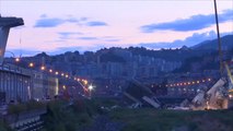 عشرات القتلى بانهيار جسر جنوة بإيطاليا