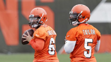 Pelissero: Browns committed to handling QB battle the 'right way'