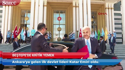 Beştepe’de kritik yemek