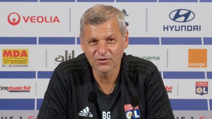 OL - Genesio : "J'aurais préféré que le mercato s'arrête avant la 1ère journée"