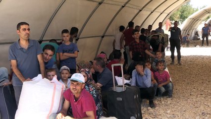 Suriyeliler bayram için ülkelerine gidiyor - KİLİS