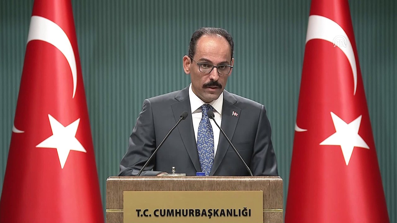 Kalın - Beyaz Sarayın Brunson açıklaması - ANKARA