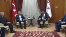 TBMM Başkanı Yıldırım, KKTC Başbakanı Erhürman ile Görüştü