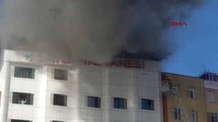 İstanbul Sultanbeyli'de Hastane Yangını 4