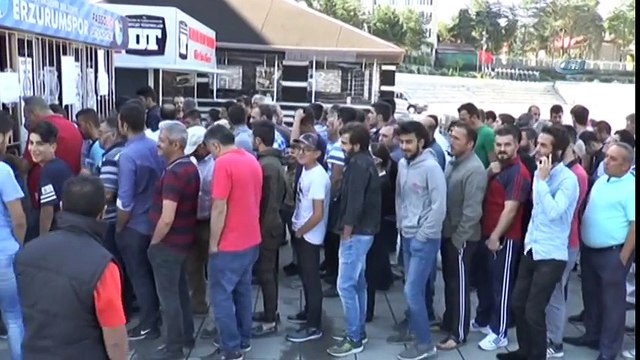 Erzurum'da Beşiktaş Maçı Biletlerine Yoğun İlgi