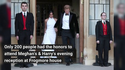 What Went Down At The Private Royal Wedding Reception