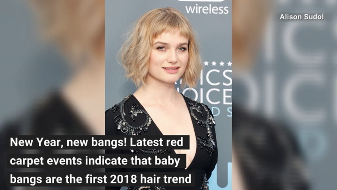 Baby Bangs Are 2018's First Hair Trend Hair Trend