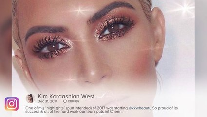 How Celebs Glammed Up for NYE 2018