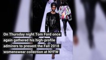 Tom Ford Fall 2018 Ready-to-Wear Collection at NYFW