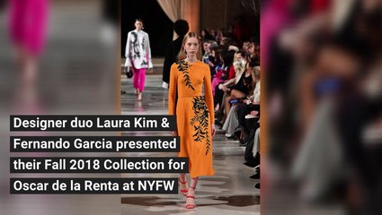 Oscar de la Renta Fall 2018 Collection at NYFW