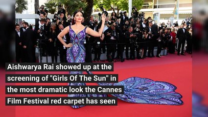 Aishwarya Rai Wins The Cannes Red Carpet In A Dramatic Butterfly Dress