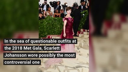Scarlett Johansson Wore Marchesa After Harvey Weinstein Scandal