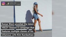 Kanye West Turns Paris Hilton & More Into Kim's Clones for YEEZY Season 6