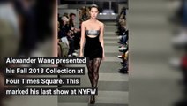 Alexander Wang Fall 2018 Collection at NYFW