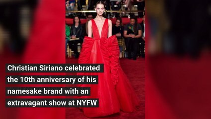 Christian Siriano Fall 2018 Collection at NYFW