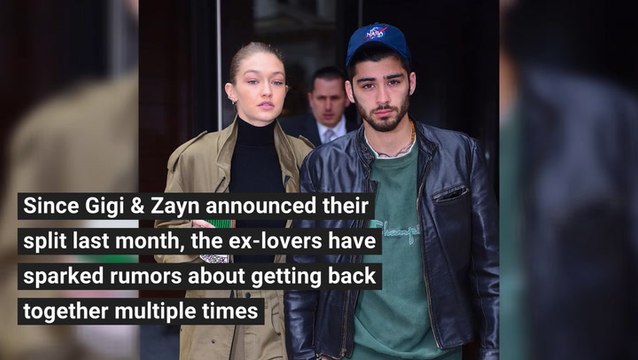 Gigi Hadid & Zayn Malik Spotted Kissing After The Split