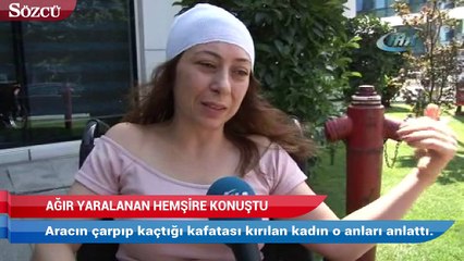 Hemşireyi ezdikten sonra serbest kalan sürücü isyan ettirdi