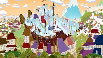 Добрый мультик для детей Летающие звери - Мысли о стирке (Flying Animation)