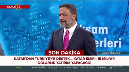 Katar'dan Türkiye'ye destek
