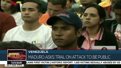 Venezuelan President Asks for a Public Trial to Those Involved in Attack