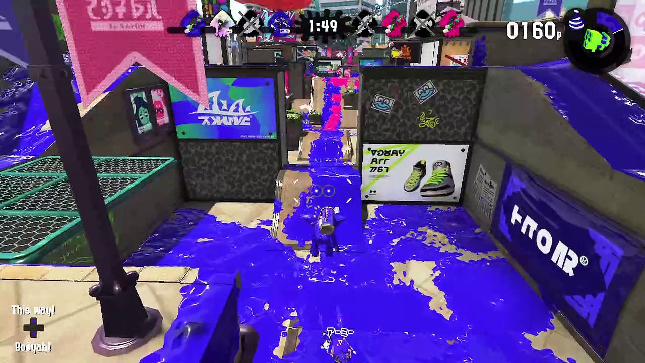 Splatoon 2 motion control testing