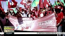 teleSUR noticias. Marcha acompañará inscripción presidencial de Lula