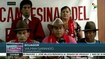 Organizaciones de Ecuador rechazan políticas del gob. de Lenín Moreno